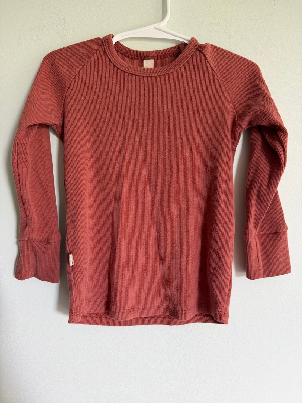 Childhoods Kids Long Sleeve Thermal Top - Rust